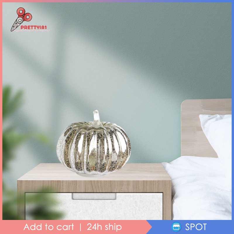 (Pre1-8) Đèn Led Hình Bí Ngô Trang Trí Halloween