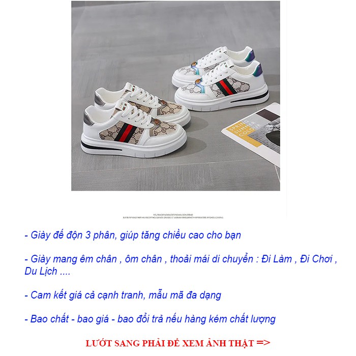 Giày Thể Thao Sneaker Nữ GD, Giày Nữ Thời Trang 2021 Mã G 132 | BigBuy360 - bigbuy360.vn
