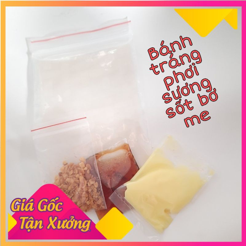Bánh tráng dẻo sốt bơ me