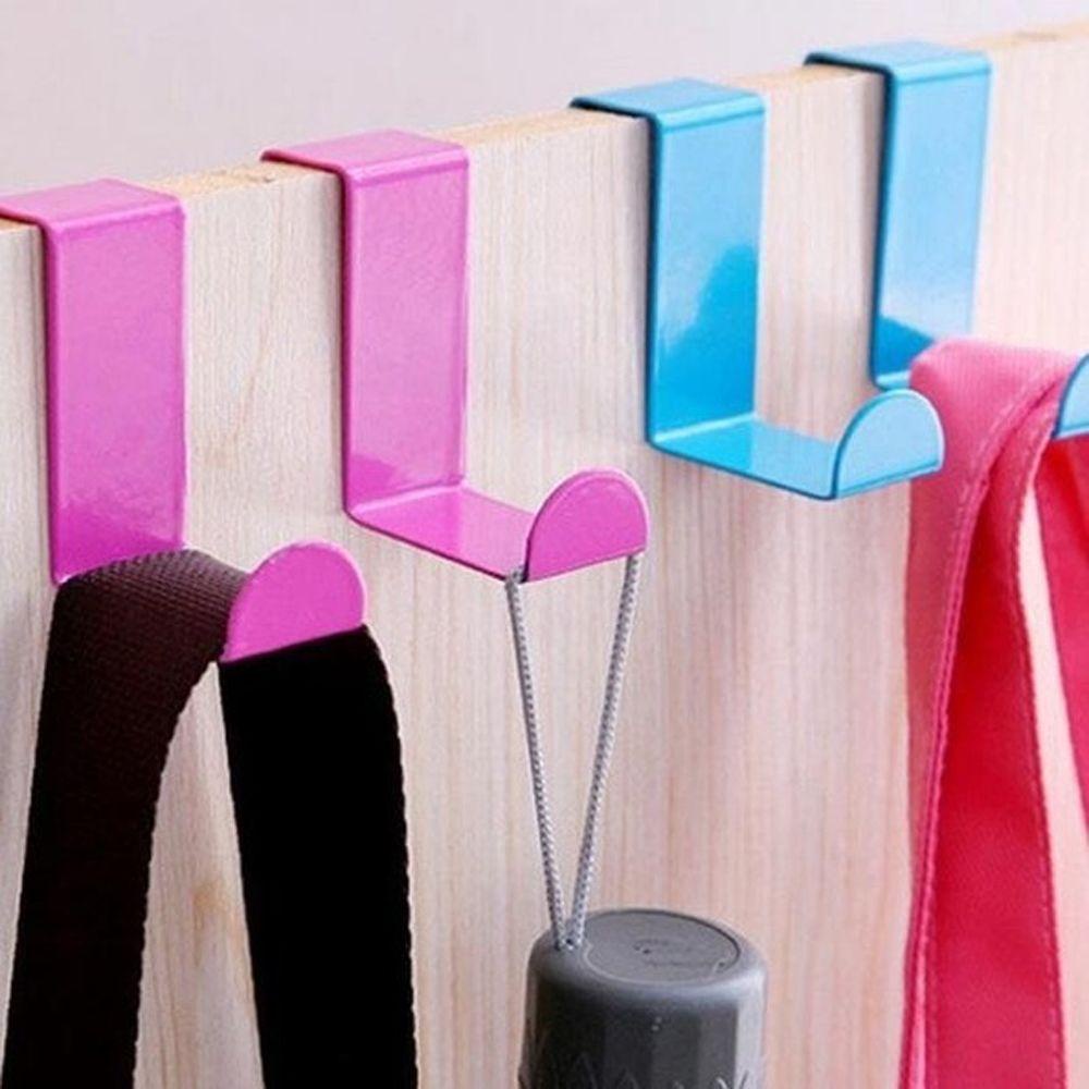 Set 2 Móc Treo Đồ Hình Chữ Z Gắn Cửa Nhà Bếp