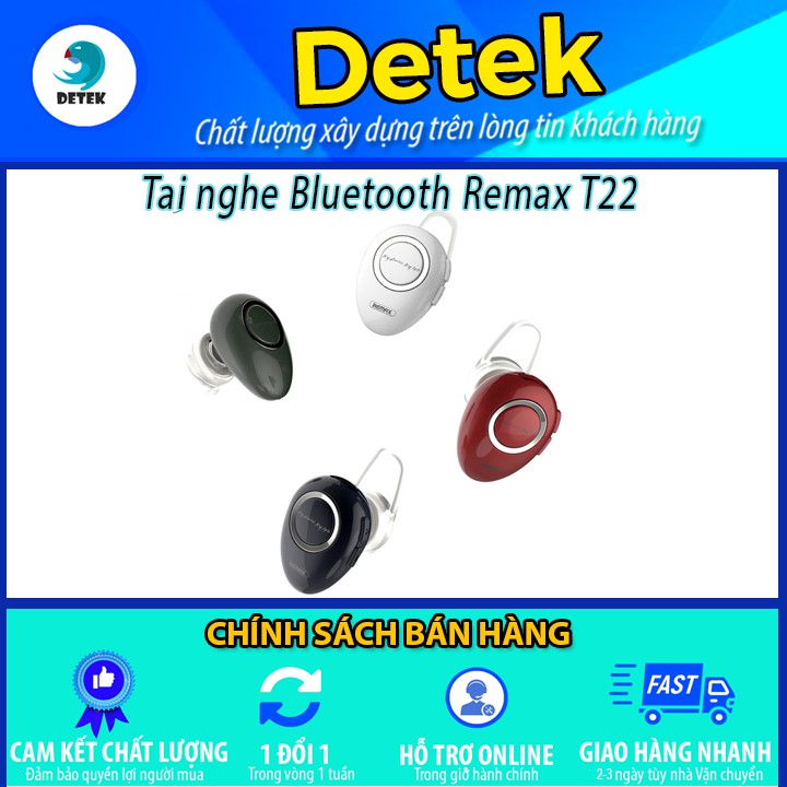 Tai nghe Bluetooth Remax T22