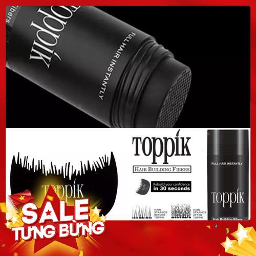 Bột phủ làm dày tóc che hói đầu, làm dày tóc thưa, bột phủ che hói đầu, toppik hair - Siêu HOT
