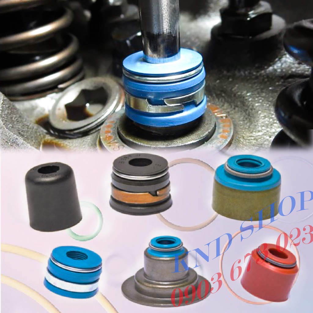 Phớt xupap  size  5*9.5*9 | Phốt GIF dành cho động cơ nổ máy phát điện, máy tàu thủy | KND Shops