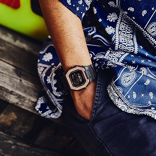 Đồng Hồ Casio Nam Dây Nhựa GSHOCK GBX-100NS-4DR Chính Hãng