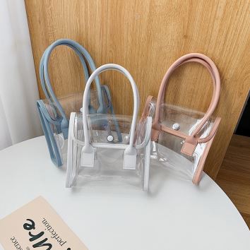 🌿🌿 Túi Xách Nữ Trong Suốt Sang Chảnh Mẫu Mới, Túi Trong Suốt, Túi Du Lịch Trong Suốt (3 Màu Lựa Chọn) | BigBuy360 - bigbuy360.vn