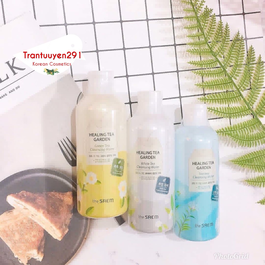 (Mẫu mới) Nước tẩy trang The Saem Healing Tea Garden Cleansing Water 300ml | BigBuy360 - bigbuy360.vn