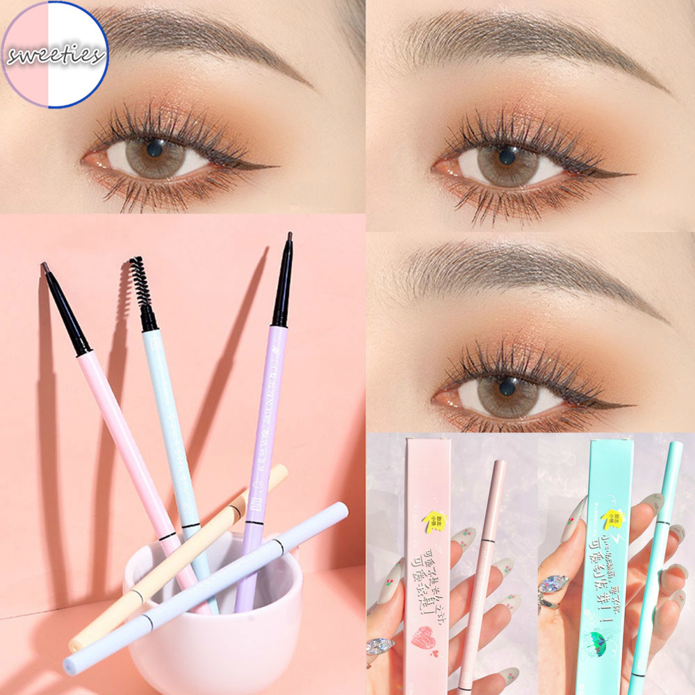 Chì Kẻ Lông Mày Hai Đầu Chống Thấm Nước Và Mồ Hôi Lâu Trôi
