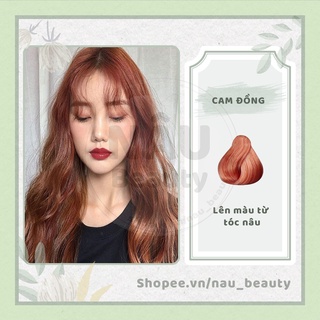 Thuốc nhuộm tóc màu NÂU CAM