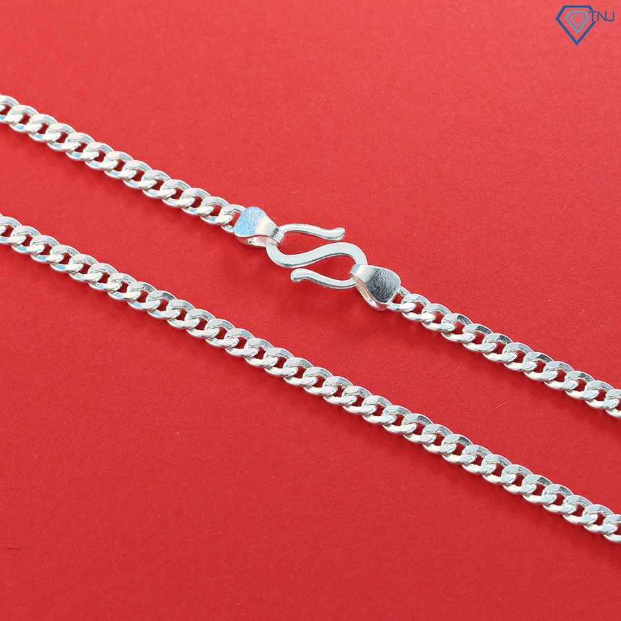 Vòng cổ bạc cho bé tuổi hổ khắc ngày tháng DCT0091 - Trang Sức TNJ