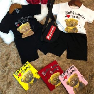 Combo Bộ cotton gấu cho bé