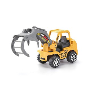 Set 6 xe đào đất xúc đất mini đồ chơi đẹp mắt