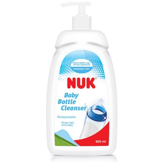 Nước rửa bình sữa Nuk dạng chai