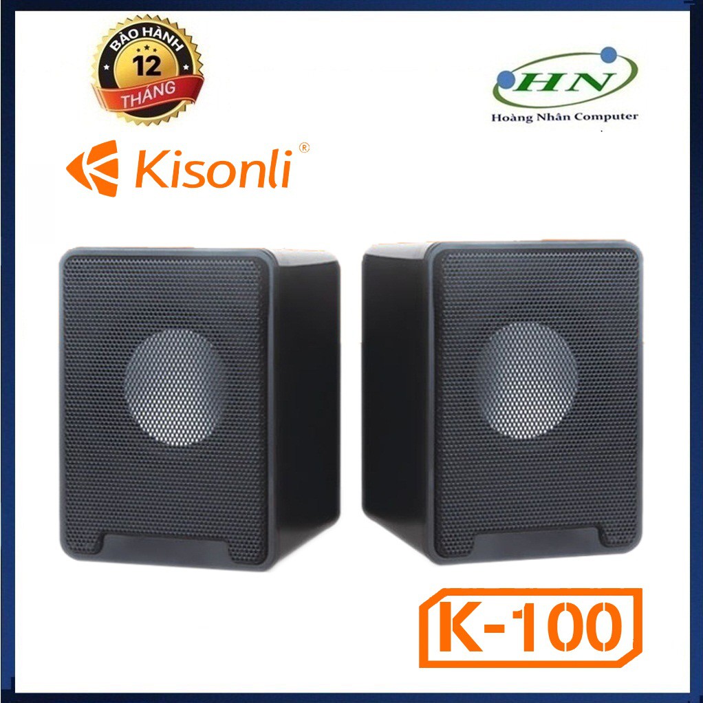 Loa VI TÍNH 2.0 Kisonli K100-GIAO NGẪU NHIÊN