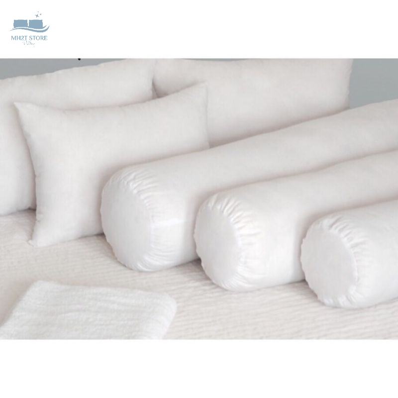 Ruột Gối Ôm Ép, ruột Ôm Cotton 35x100cm đầu vuông MH2T STORE