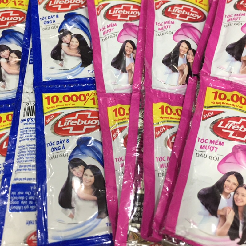 Dầu Gội LIFEBUOY Dây 6g x 12 Gói