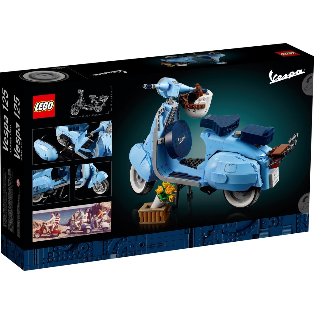 Lego 10298 Xe Vespa 125 Cổ điển