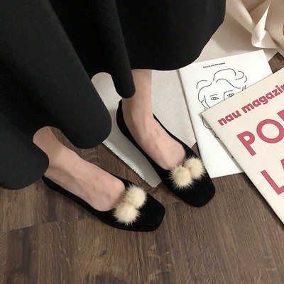 Giày búp bê nhựa bông