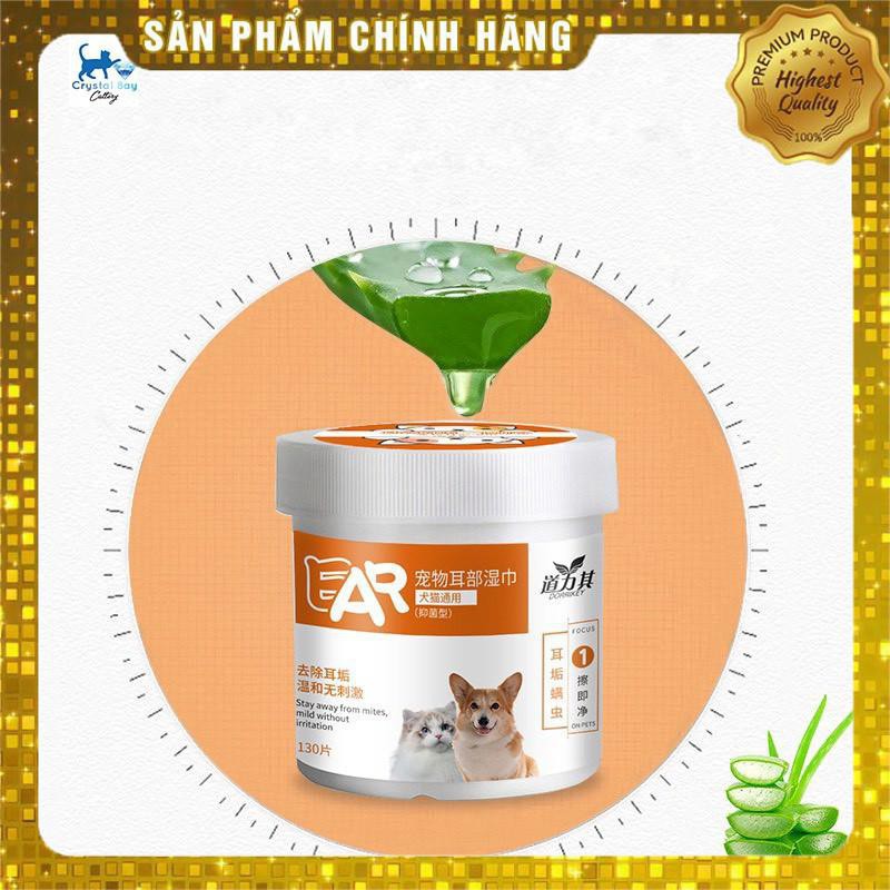 GIẤY LAU TAI CHO CHÓ MÈO 👀