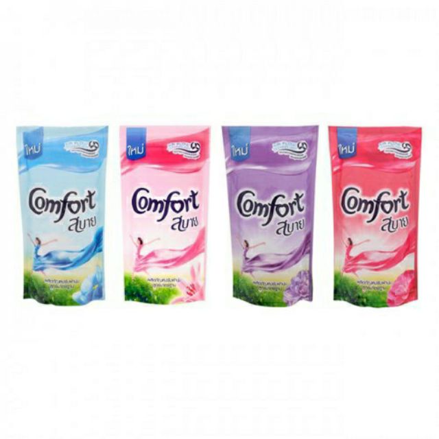 Nước Xả Vải Comfort Fabric Softener 580ml Thái Lan - Công Thức Siêu Mềm Mới