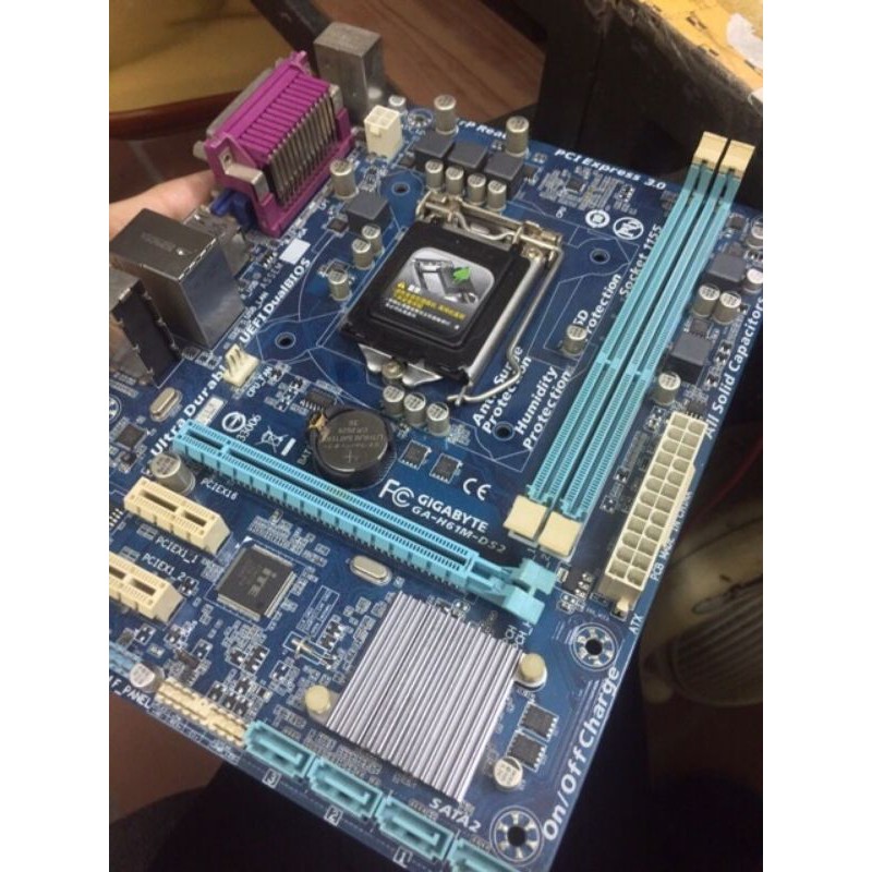 [Combo] Main giga H61 + Chip i3 2120 + Ram 4GB Tặng Fan CPU