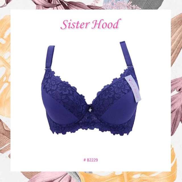 Áo lót big size Thái Lan sisterhood 2229 có gọng bản to nâng ngực cup B