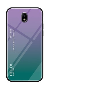 Ốp điện thoại cường lực cho Samsung Galaxy J7 Pro viền silicon