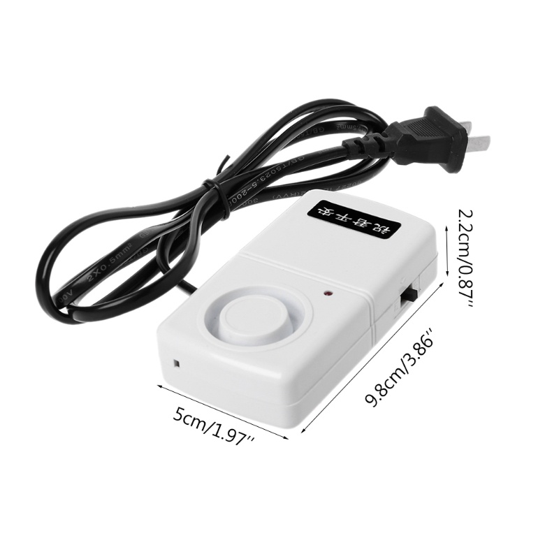 Chuông Báo Động Nguồn Điện Tự Động Thông Minh 120db Phích Cắm CN 220V / AC