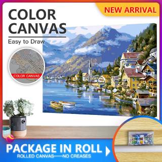 Tranh vải canvas không khung theo phong cách Địa Trung Hải