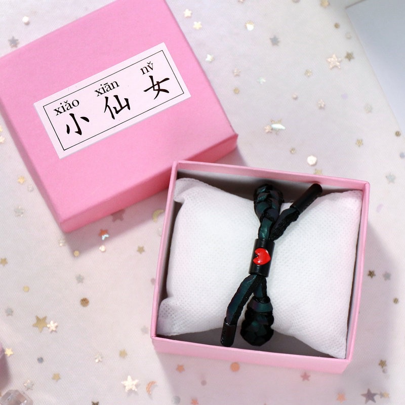 Vòng tay nam nữ UNISEX dây bện trái tim, vòng tay thời trang phong cách Hàn Quốc