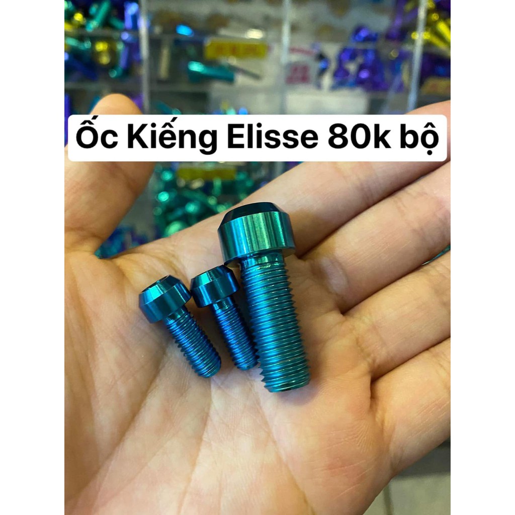 ỐC TITAN GR5 KIẾNG ELISSE 3 CON