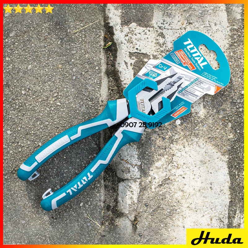 Kềm răng điện 7&quot; 8&quot; 9.5'' cao cấp lực nhẹ Total Ingco kìm thép Cr-V tay cầm cách điện tuốt dây cắt cáp nhổ đinh POI