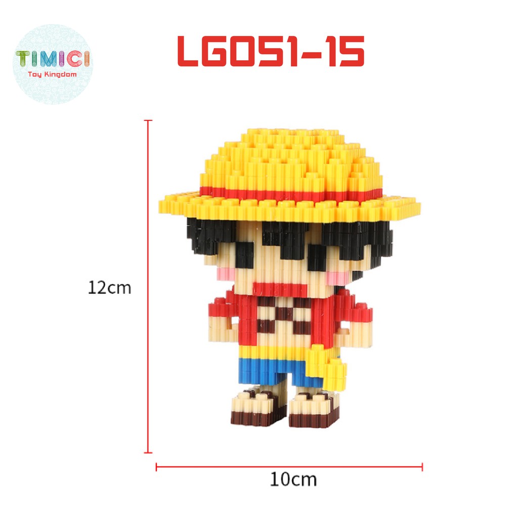 [LG051] Đồ chơi LEGO Cute Cartoon Series lắp ráp mô hình 3D MAGIC BLOCK độc đáo cho bé phát triển trí thông minh