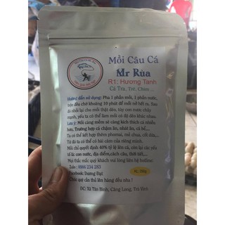 Mồi câu cá tra, trê, chim (6 GÓI R1)