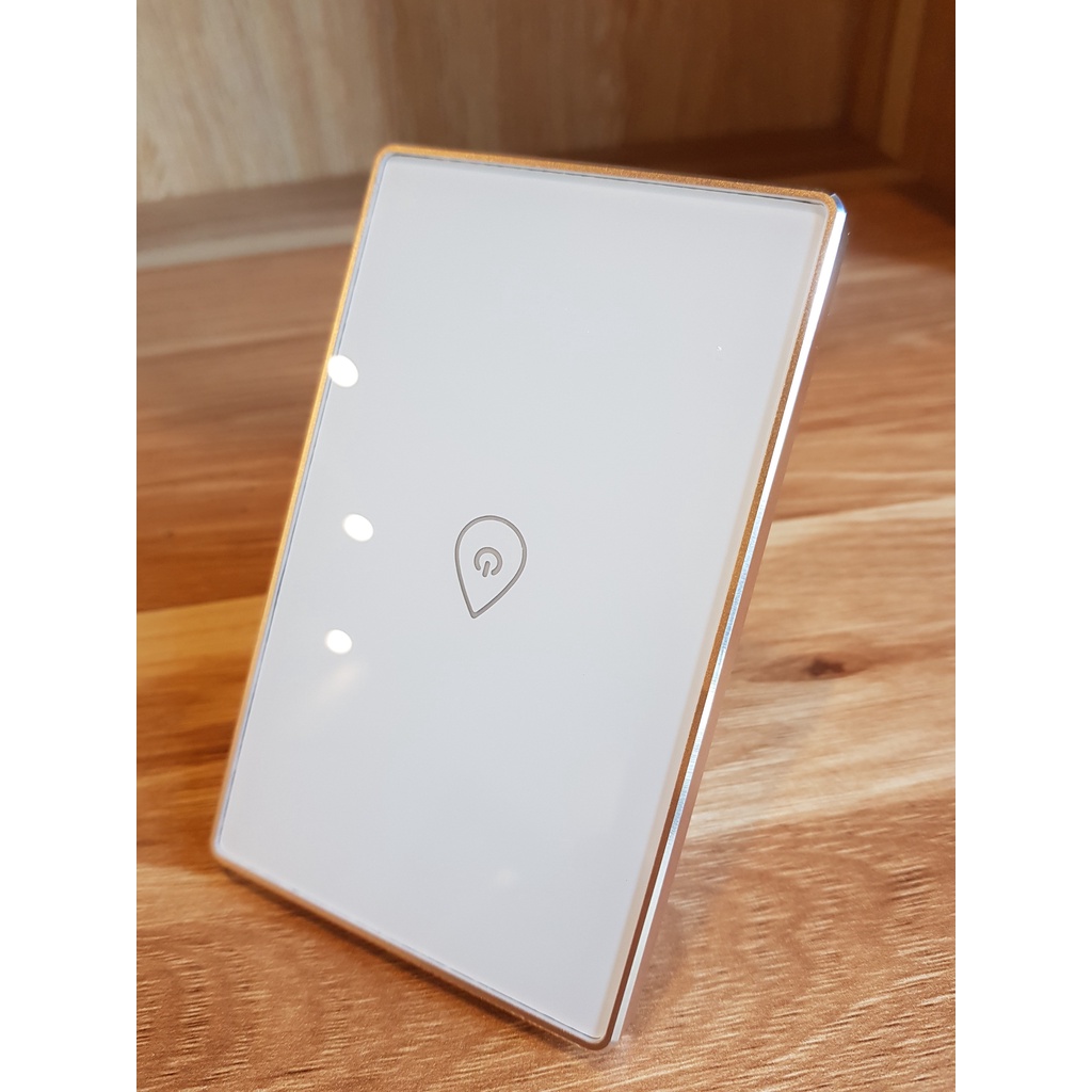 Công tắc thông minh wifi tuya/smartlife viền nhôm bình nóng lạnh 20A, Công suất cao 4200w