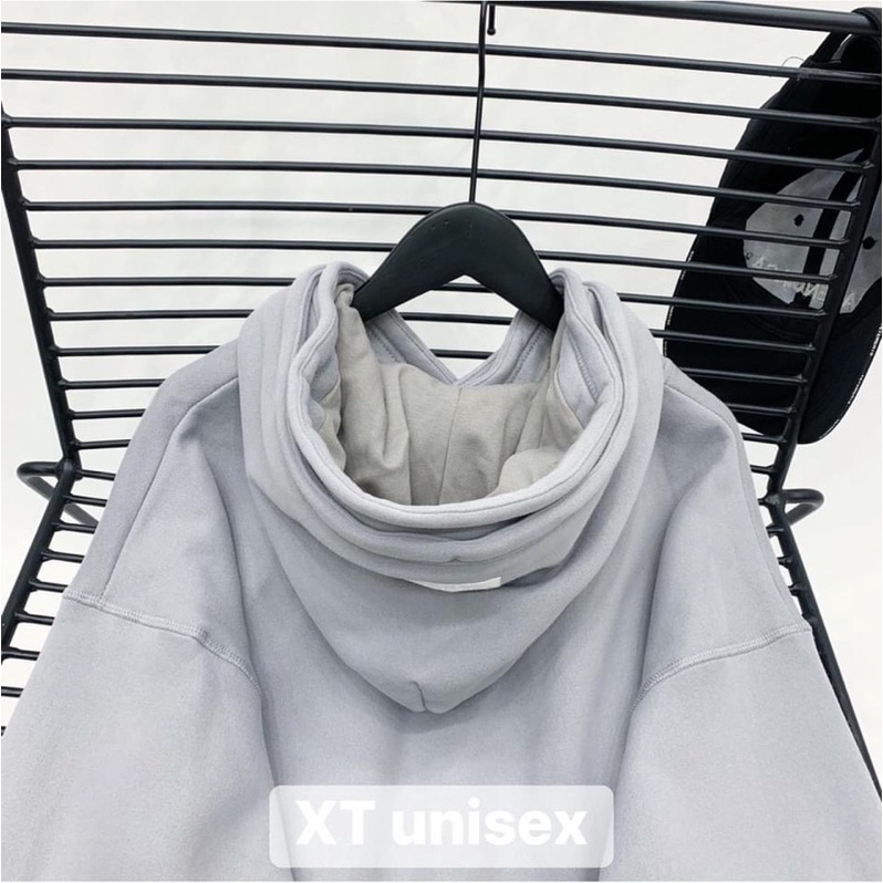 Áo hoodie 2 mũ fog x nk