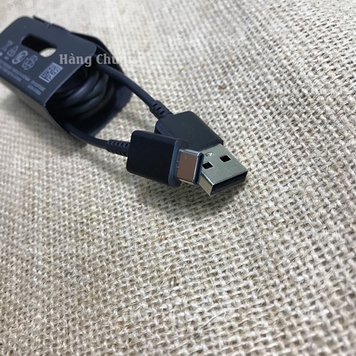 Cáp sạc nhanh Samsung type C đen zin máy S10 A50 chính hãng Bảo hành 12 tháng