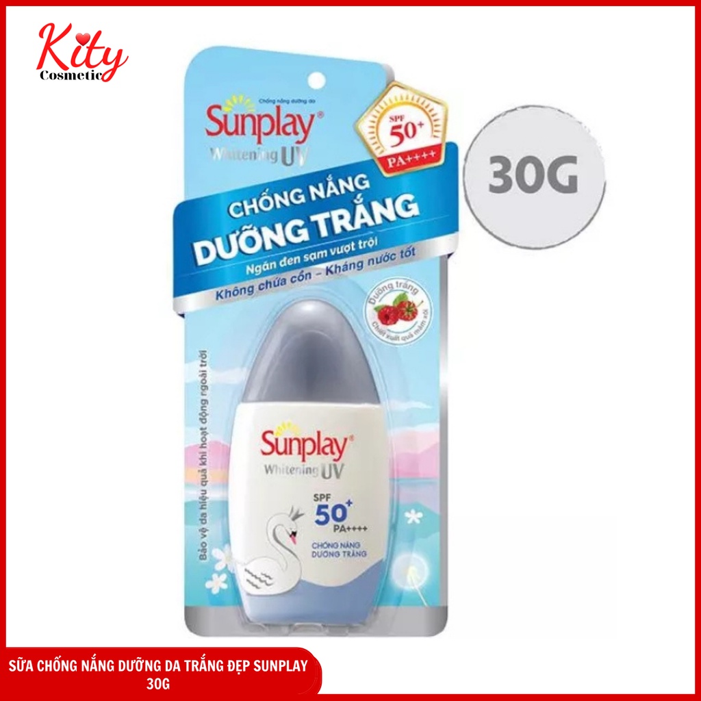 Sữa chống nắng dưỡng da trắng đẹp Sunplay Whitening UV SPF 50+ PA++++ 30g