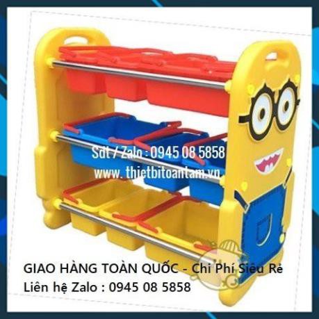 ( HÀNG SẴN )  Kệ đựng đồ Chơi Minion -Chất Lượng Thương Hiệu