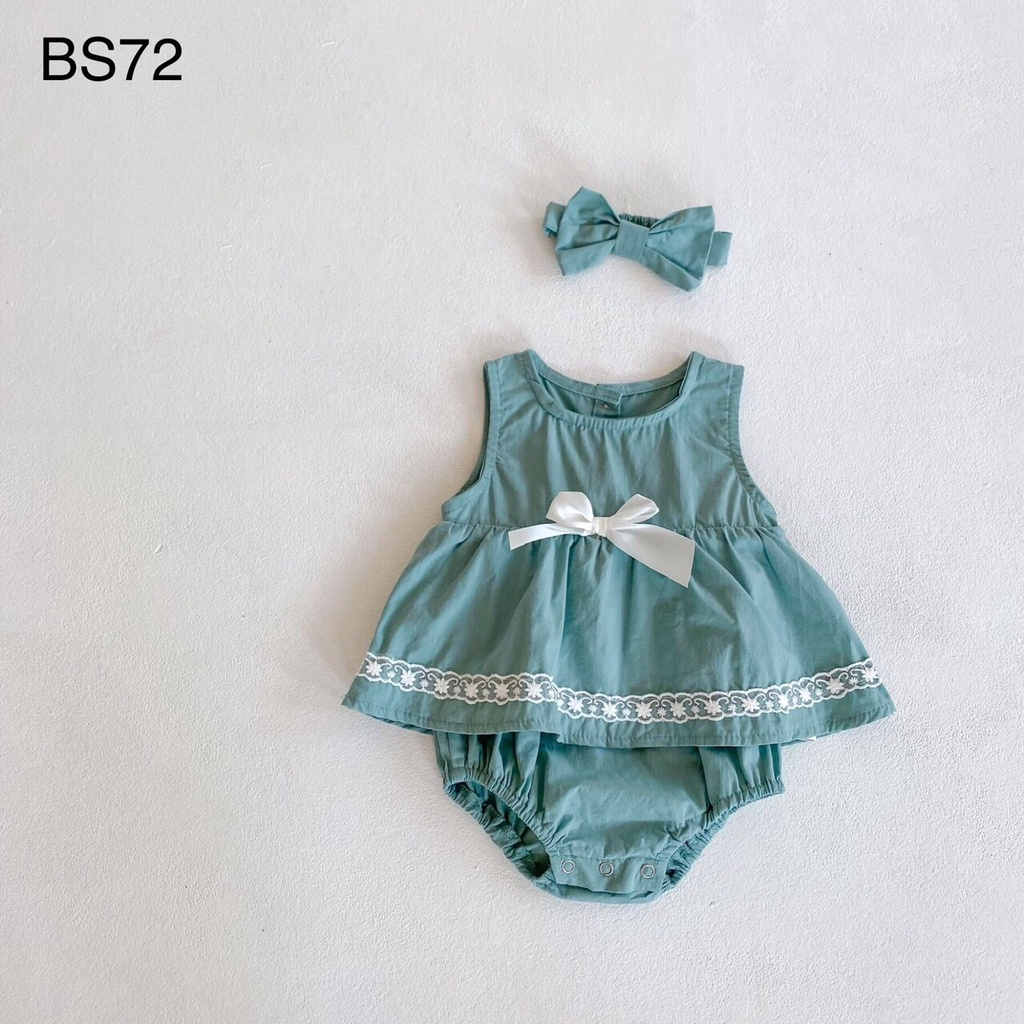 Sét body giả váy màu xanh