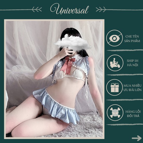 Bộ Cosplay Đồng Phục Thỏ Con Dễ Thương - Đồ Ngủ Chú Thỏ Con Gợi Cảm UNIVERSALXXX - DCP06 | BigBuy360 - bigbuy360.vn