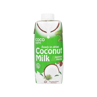 Sữa dừa Cocoxim Matcha 330ml combo 6 hộp