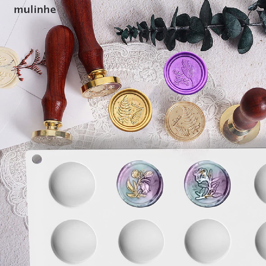 Khuôn Silicone Làm Con Dấu Sáp Niêm Phong 15 Lỗ Tiện Dụng