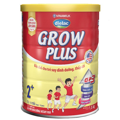 Sữa Bột Dielac Grow Plus 2+ 1.5kg ( Date Tháng 8.2021)