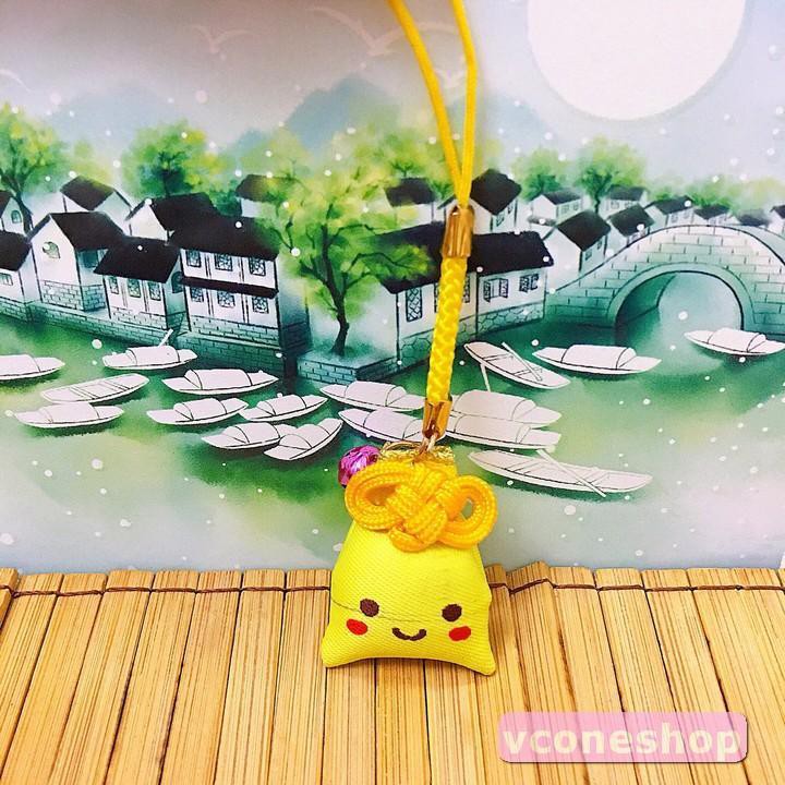 Túi treo trang trí omamori móc khóa may mắn nhật bản trang trí bàn học trang trí nhà cửa đẹp Túi Phước May Mắn Omamori