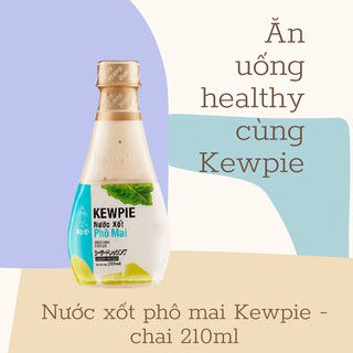 [Hàng chính hãng] Xốt phô mai 210ml KEWPIE - Dressing Caesar - Cho bữa ăn thêm ngon