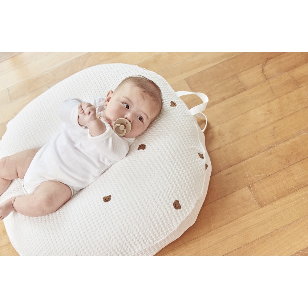 Gối chống trào ngược Rototo Bebe Airmesh mới nhất ( KÈM VỎ GỐI VÀ TÚI ĐỰNG)