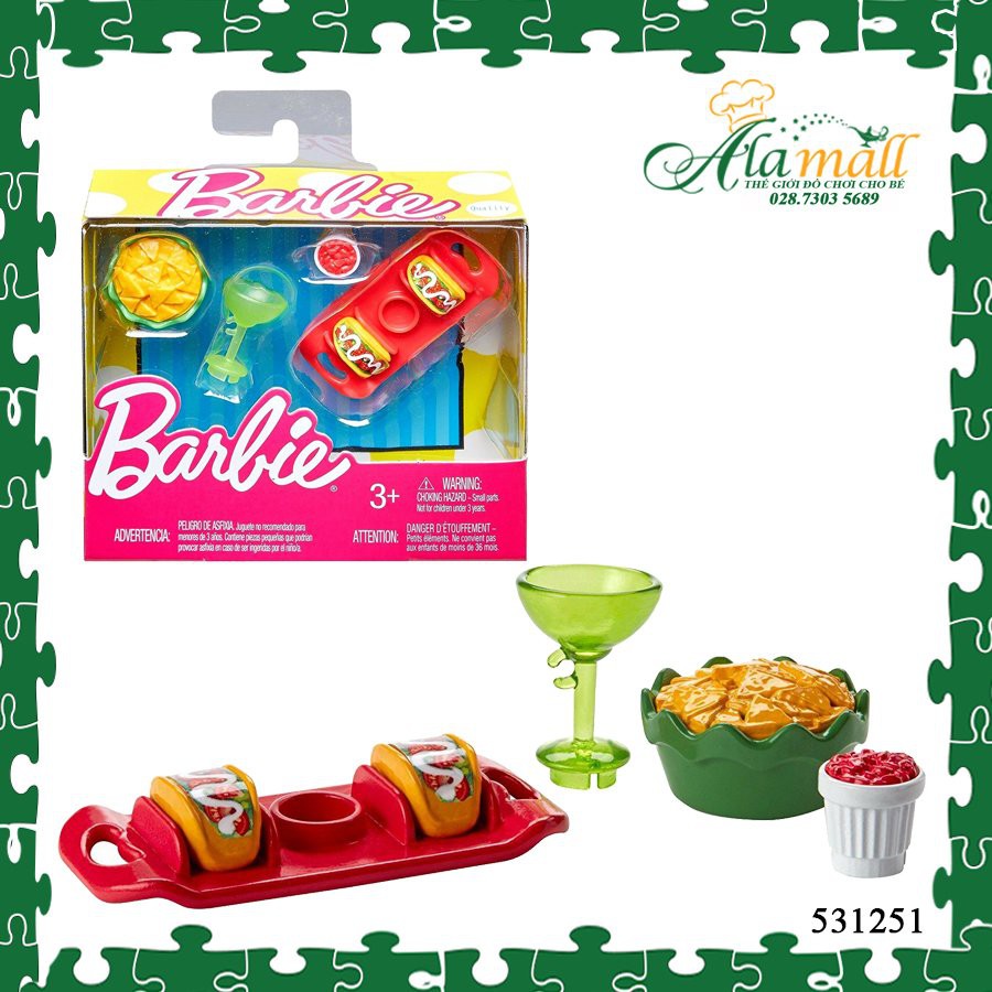 Phụ kiện búp bê Barbie