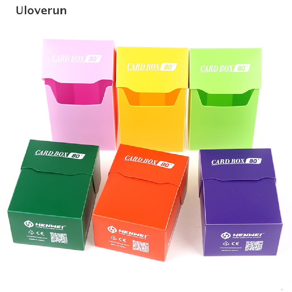 1 Hộp Đựng 80 Thẻ Game TCG Tiện Lợi Ốp