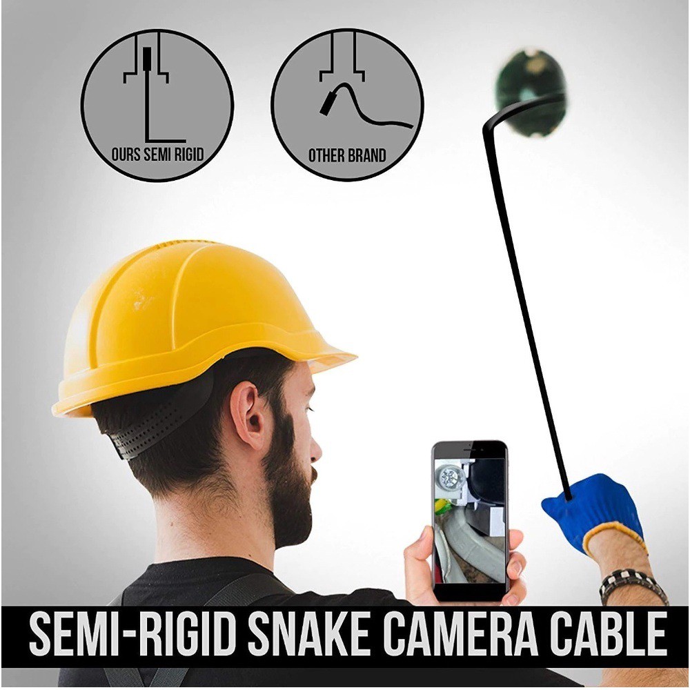 Camera Nội Soi Hỗ Trợ TYPE-C, MICRO USB OTG Android, PC, Laptop Dài 10M - Camera Nội Soi Chống Nước