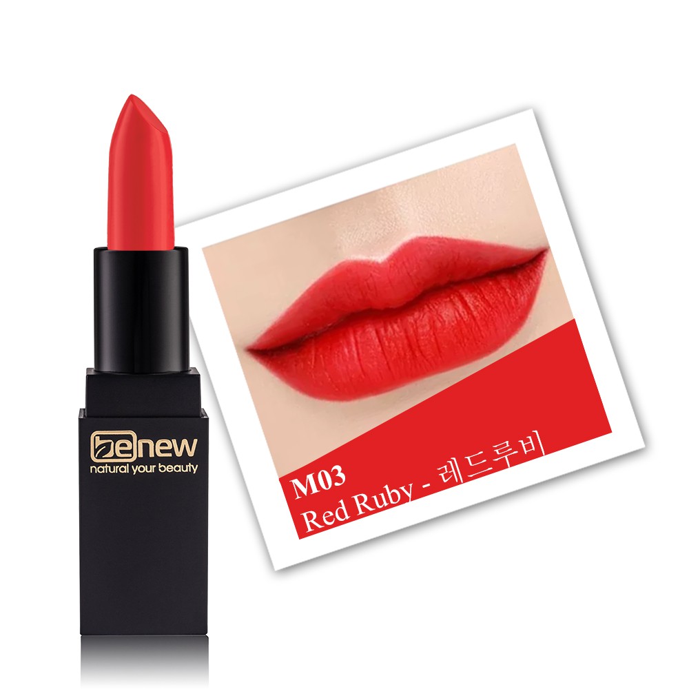 (Dòng Son Mới) Son lì lâu trôi Benew Deluxe Matte Lipstick 3.5g